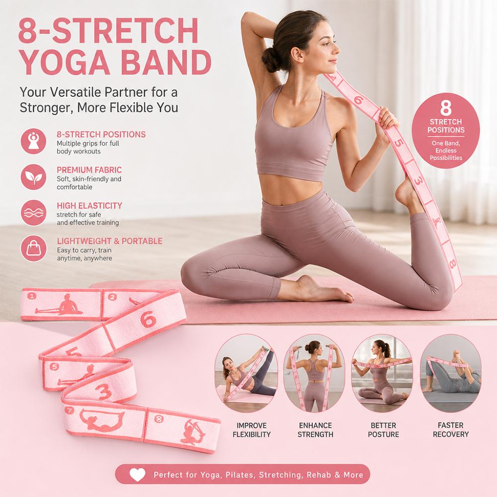 Elastic Yoga Resistance Band P – Figure 8 Resistance Band recenzja i cena