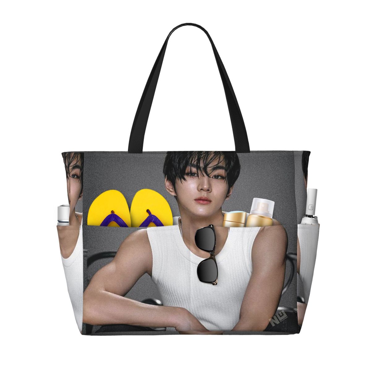 Jungwon En Kpop Beach Tote Bag – Yoga En Fitness recenzja i cena