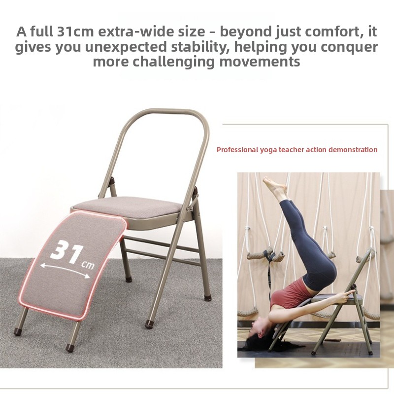 Stable Iyengar Yoga Chair Exer – Yoga Fitness Hotel recenzja i cena
