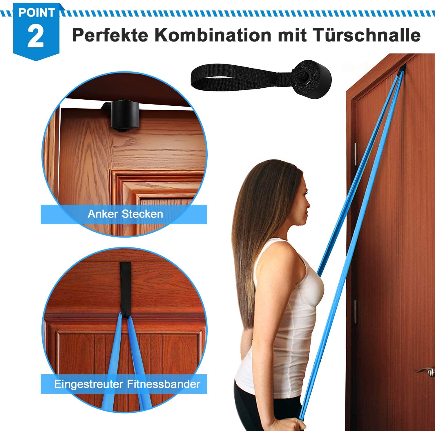 Elastic Fitness Bands 3Pcs Res – Yoga Fitness Stretching recenzja i cena