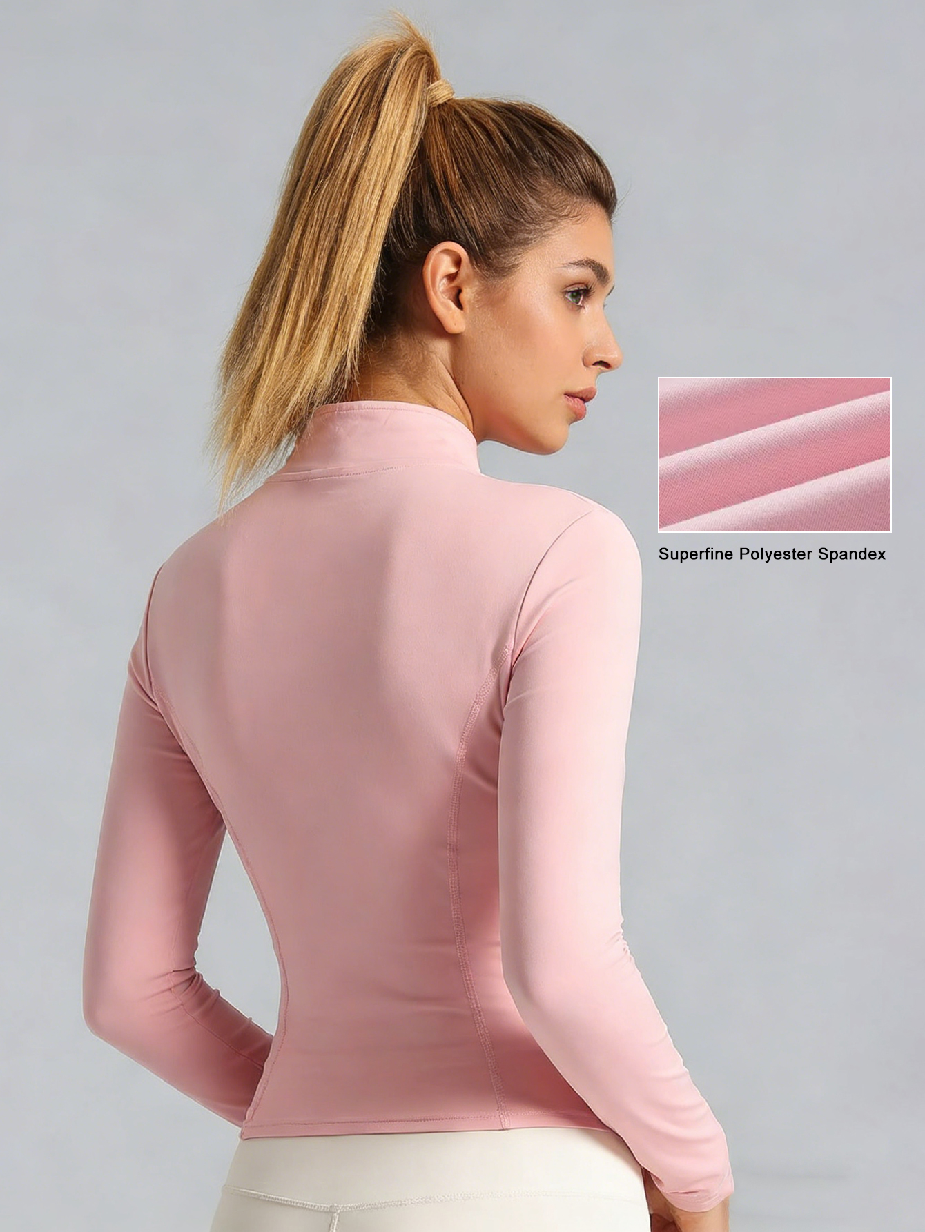 New Women Light Pink Yoga Coat – Yoga Fitness Usa recenzja i cena
