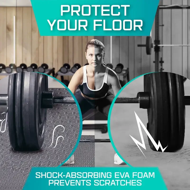 4/16Pcs EVA Foam Fitness Mat W – Yoga Fitness Hotel recenzja i cena