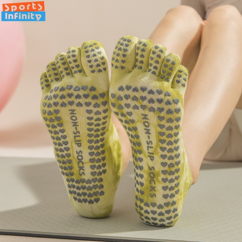 New Non Slip Tie Dye Five Fing – Yoga Dance & Fitness Center Llc recenzja i cena