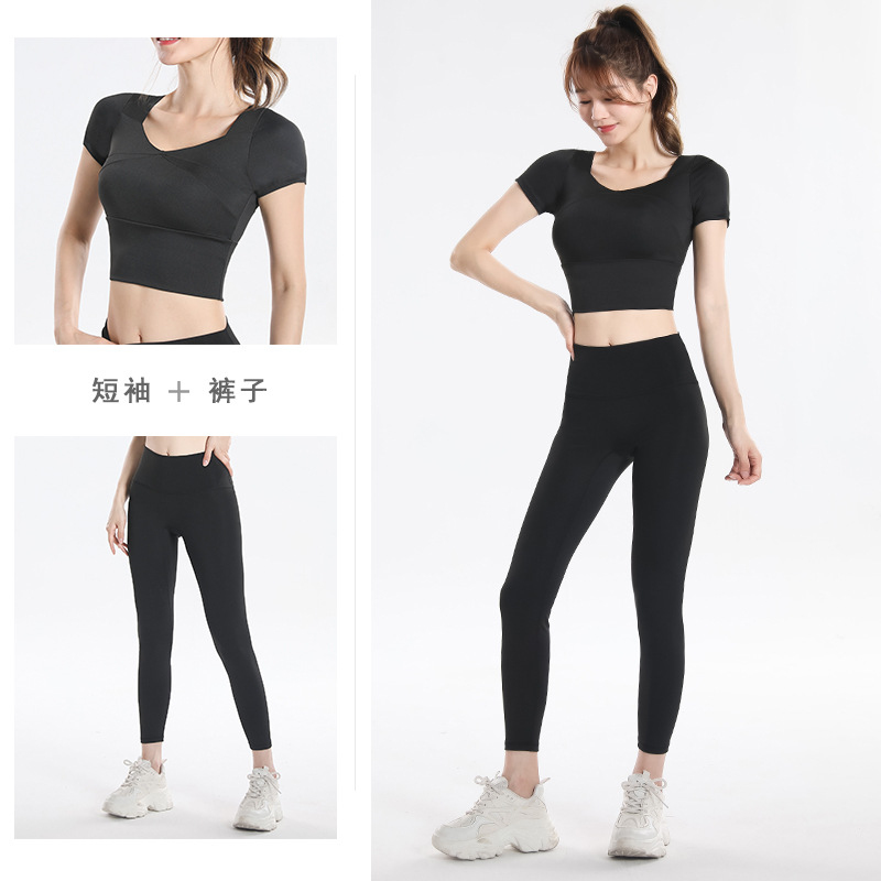 Quick Dry Set Sports Top With  – Yoga Fitness Usa recenzja i cena