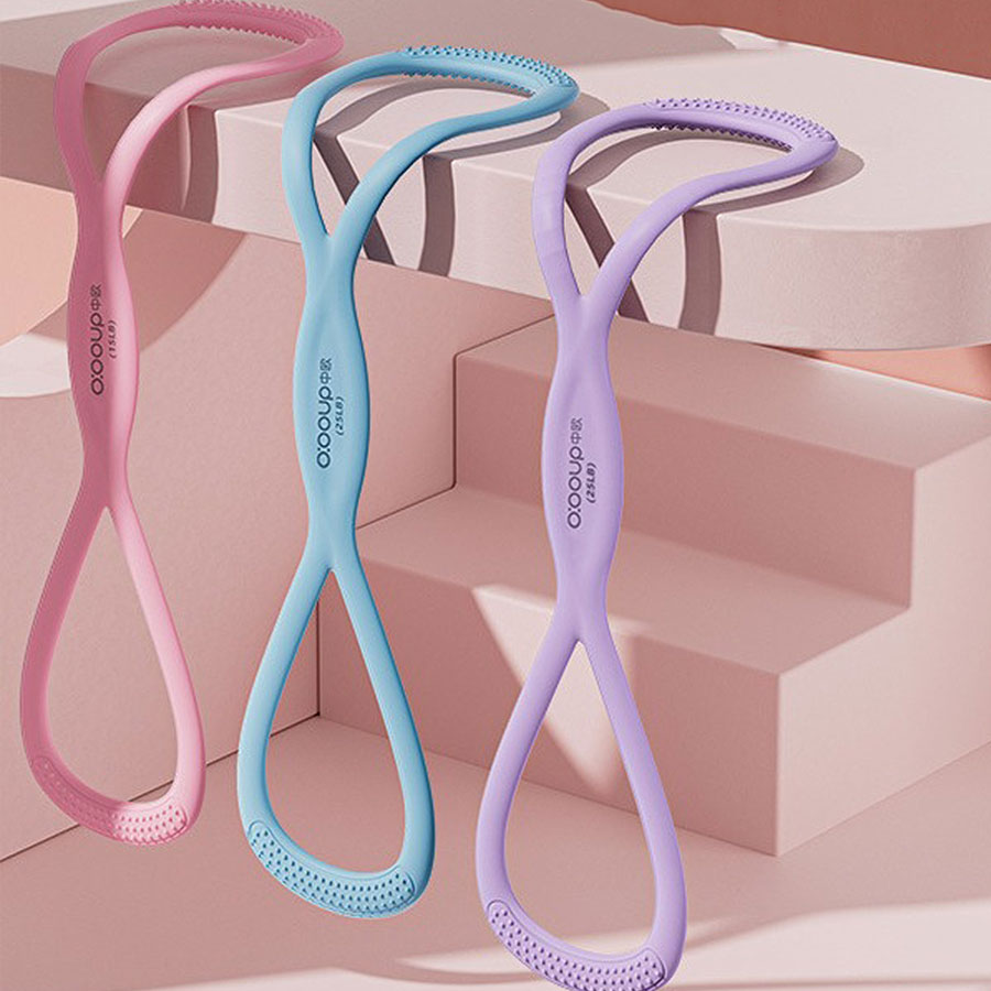 1pcs Resistance Bands, Yoga Re – Figure 8 Resistance Band recenzja i cena