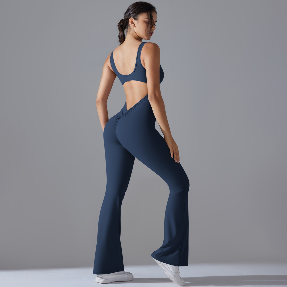 Sexy Back V Jumpsuit Gym Set W – Yoga Fitness Stretching recenzja i cena