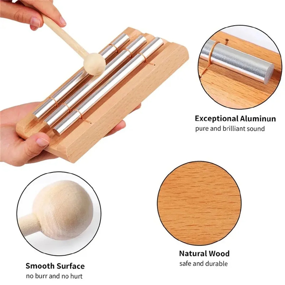 Miwayer Wooden Meditation Chim – Yoga Fitness Bar recenzja i cena