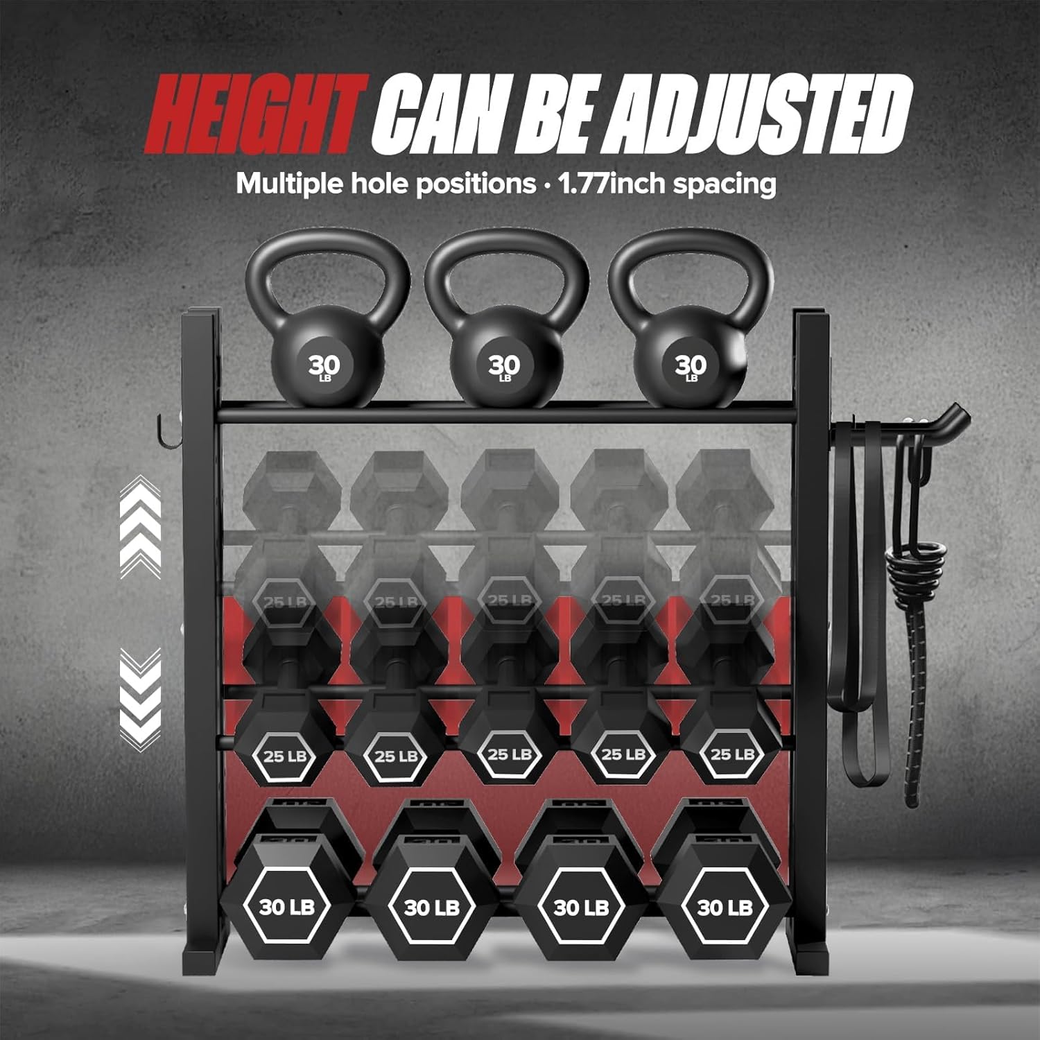 Home Gym Use, Steel Material,  – Adjustable Dumbbells recenzja i cena