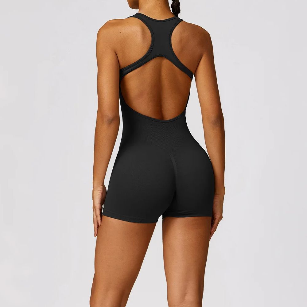 Sexy Back Jumpsuit Gym Set Wom – Yoga Fitness Stretching recenzja i cena