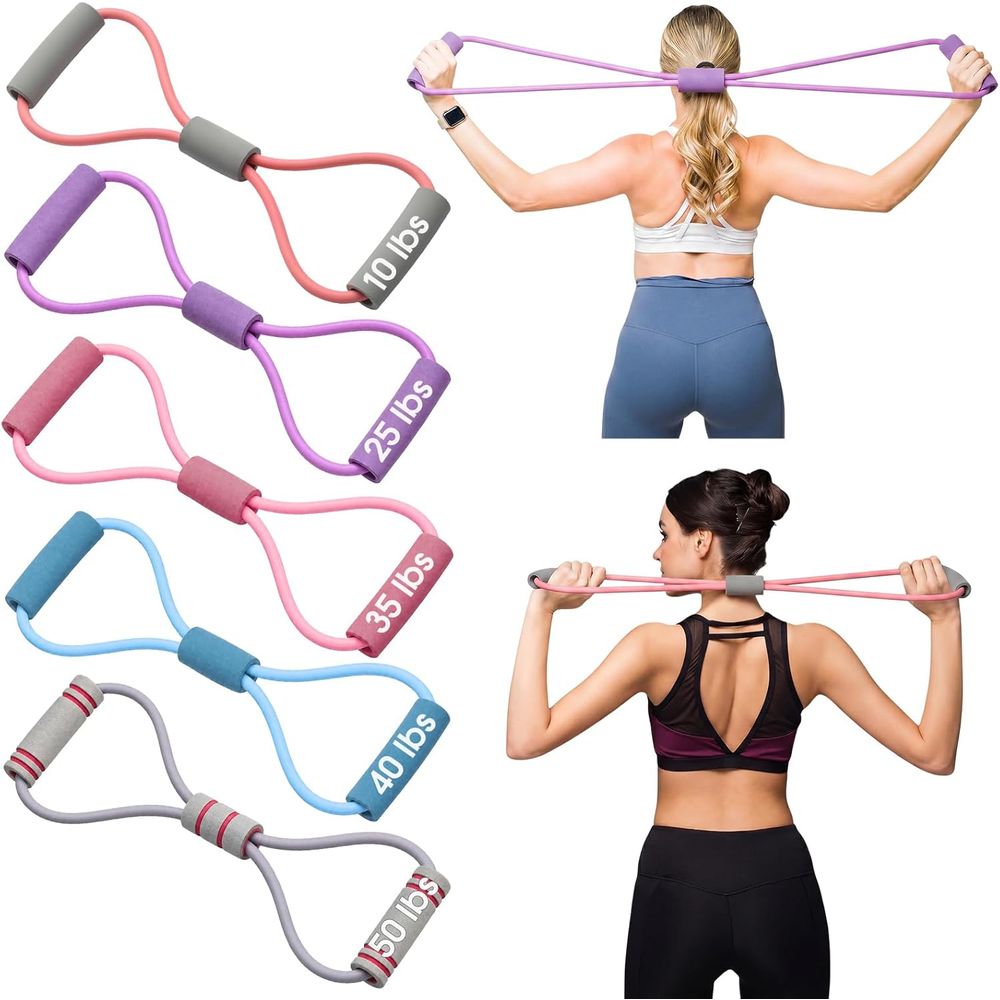 Set of 5 Figure 8 Resistance B – Figure 8 Resistance Band recenzja i cena