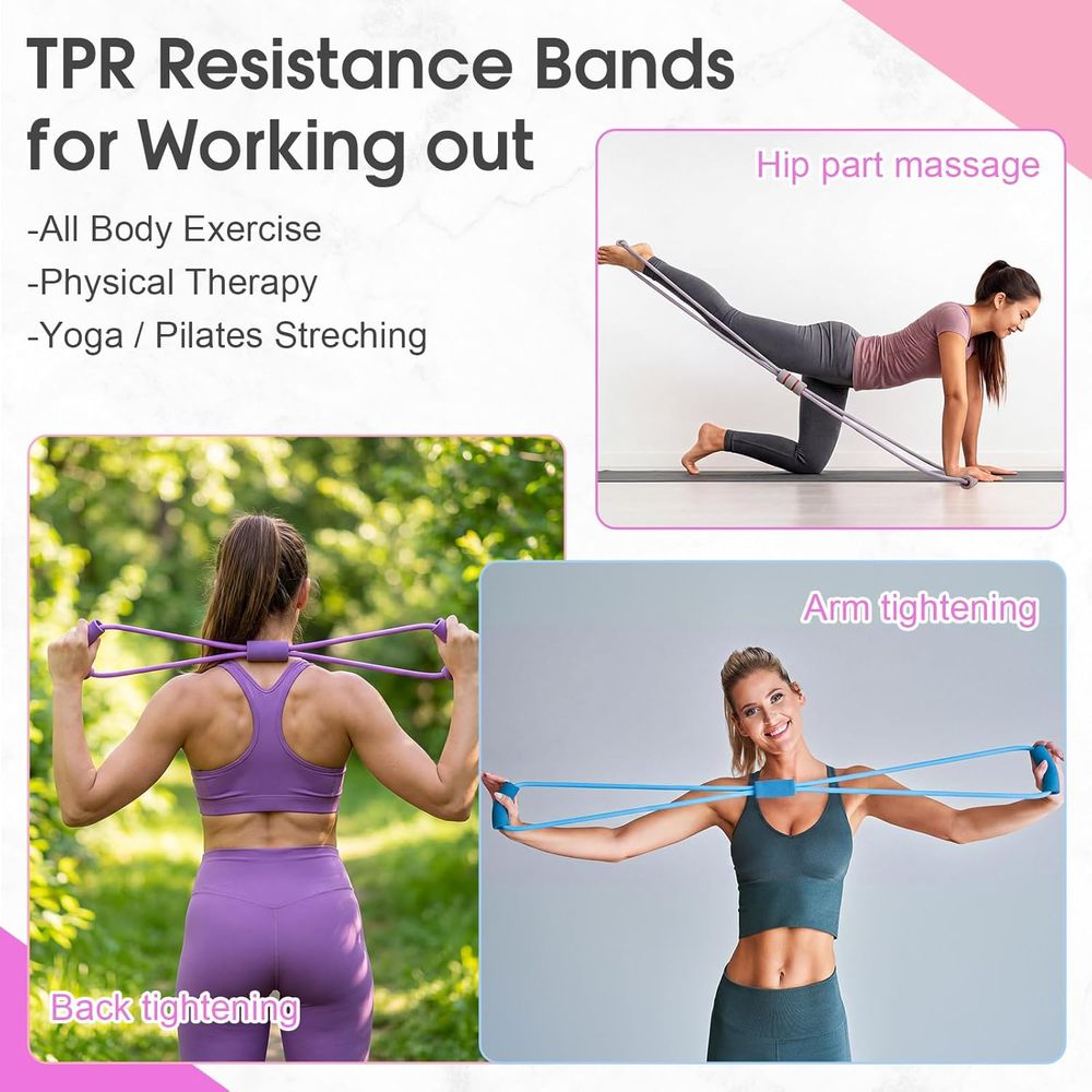 Set of 5 Figure 8 Resistance B – Figure 8 Resistance Band recenzja i cena