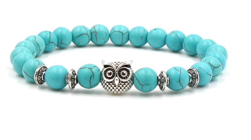 8mm tdft54 owl Bangles turquoi – Yoga Fitness Bar recenzja i cena