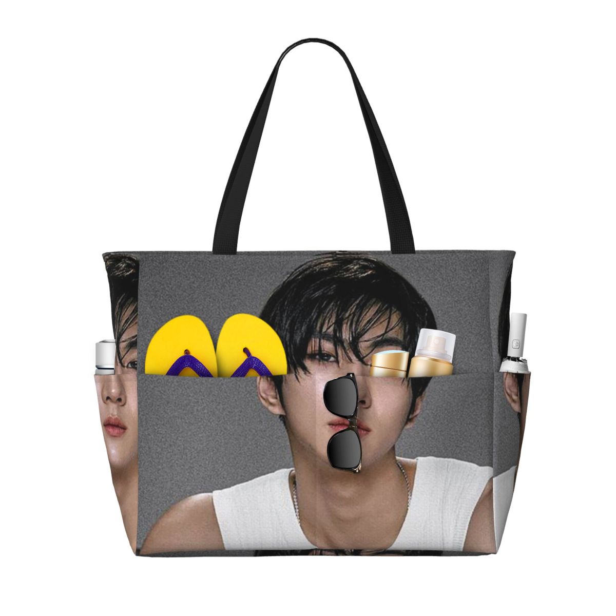 Jungwon En Kpop Beach Tote Bag – Yoga En Fitness recenzja i cena