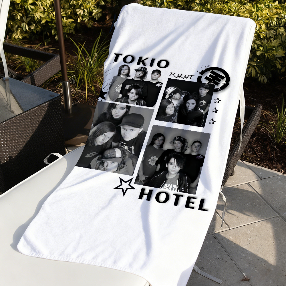 Rock Band T-Tokio Hotel Logo M – Yoga Fitness Hotel recenzja i cena
