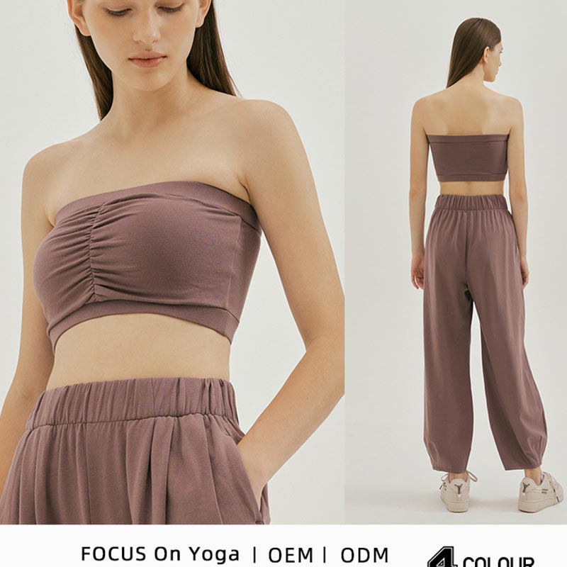 2PCS Women Yoga Suit Casual Lo – Yoga And Fitness recenzja i cena