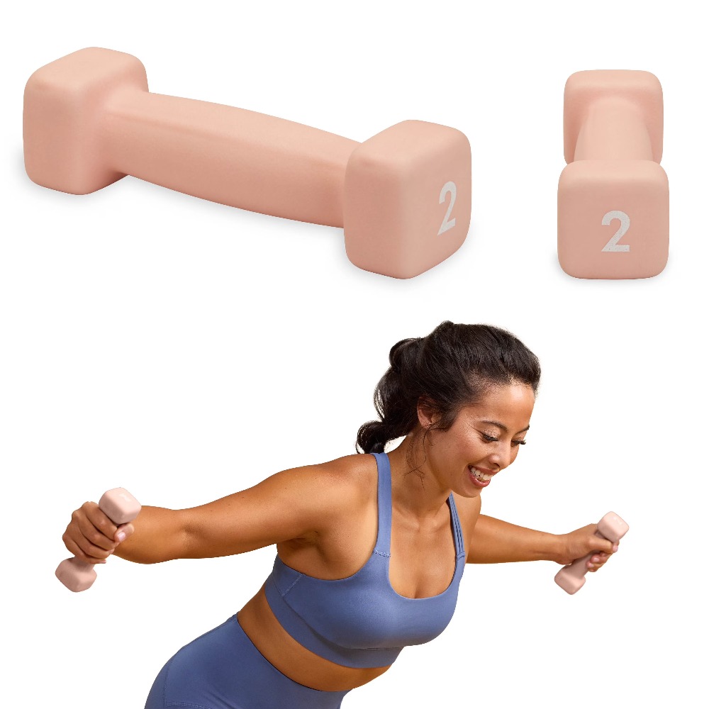 Neoprene Coated 2 Pound Dumbbe – Yoga Fitness Usa recenzja i cena