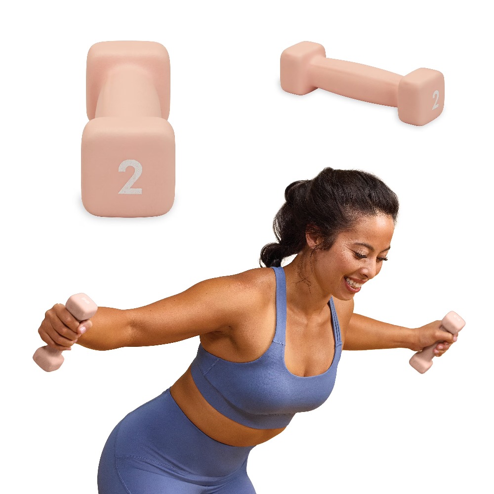 Neoprene Coated 2 Pound Dumbbe – Yoga Fitness Usa recenzja i cena